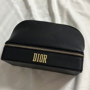 Dior makeup and jewelry bag